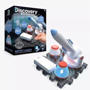 Discovery Mindblown STEM Rocket Launch Space Station Circuitry Set Engineering